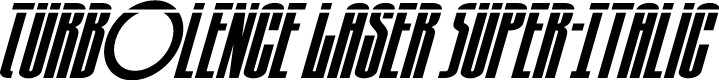 Turb0lence Laser Super-Italic