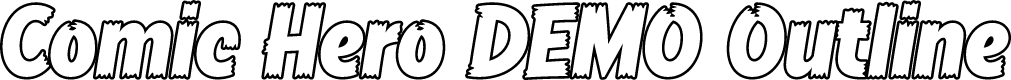 Comic Hero DEMO Outline