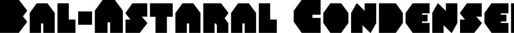 Bal-Astaral Condensed