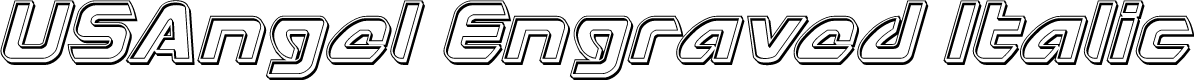 USAngel Engraved Italic