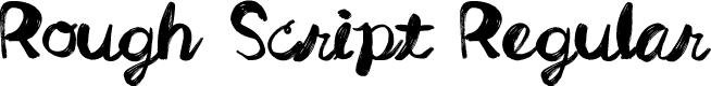 Rough Script Regular