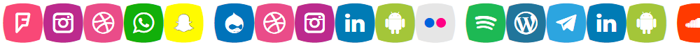 Icons Social Media 5