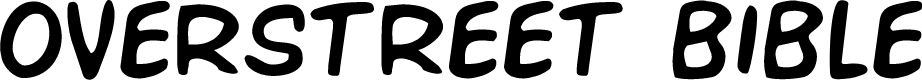 Overstreet Bible