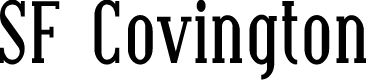 SF Covington Cond Bold
