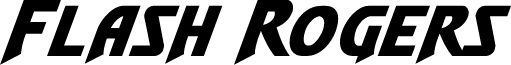 Flash Rogers Expanded Italic