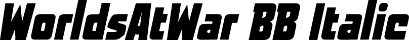 WorldsAtWar BB Italic