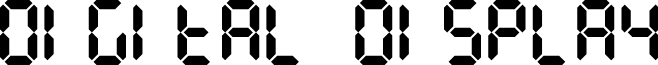 Digital Display Regular