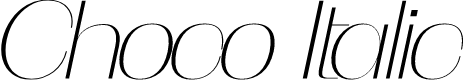 Choco Italic