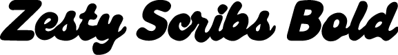 Zesty Scribs Bold