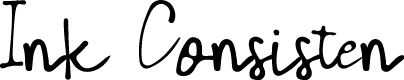 Ink Consisten