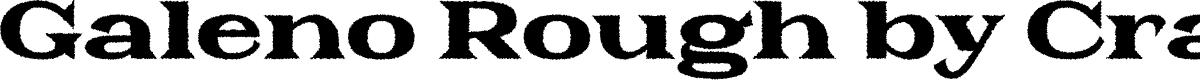 Galeno Rough Demo Regular