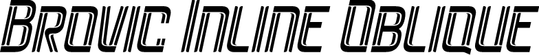 Brovic Inline Oblique