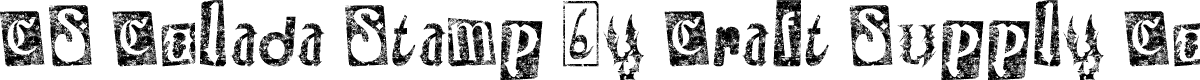 CSColadaStamp-Regular Demo