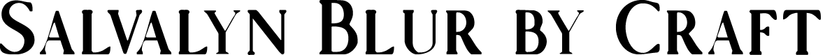 Salvalyn Blur Demo Regular