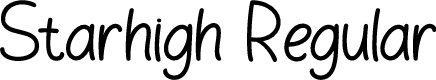 Starhigh Regular
