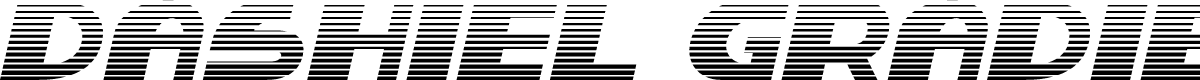 Dashiel Gradient Italic
