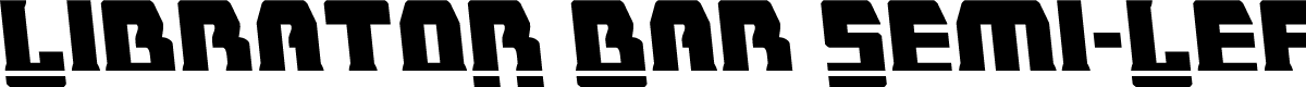 Librator Bar Semi-Leftalic