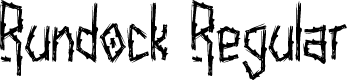 Rundock Regular