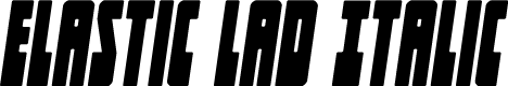 Elastic Lad Italic
