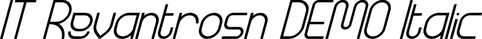 IT Revantrosn DEMO Italic