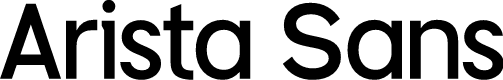 Arista Sans