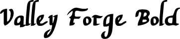 Valley Forge Bold