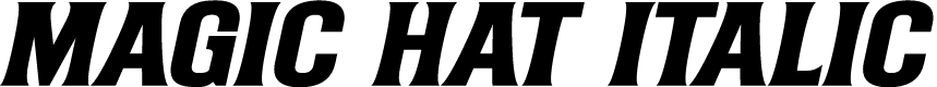 Magic Hat Italic