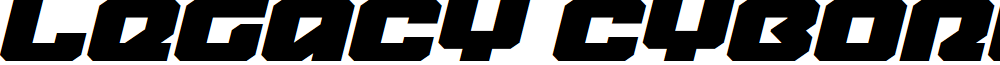 Legacy Cyborg Expanded Italic