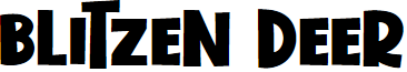 Blitzen Deer