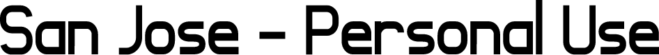 San Jose - Personal Use