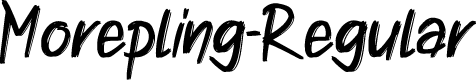 Morepling-Regular