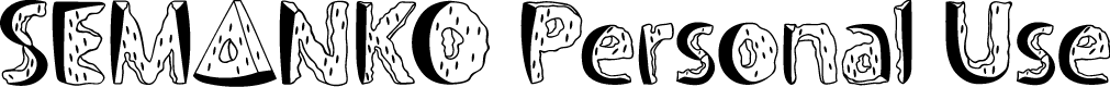 SEMANKO Personal Use