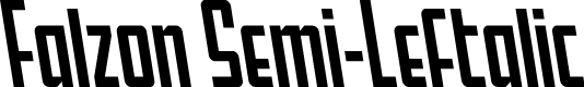Falzon Semi-Leftalic