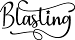 Blasting