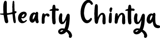 Hearty Chintya Personal Use
