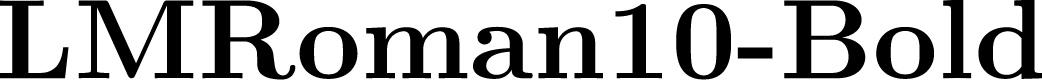 LMRoman10-Bold