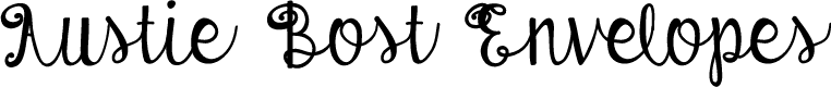 Austie Bost Envelopes