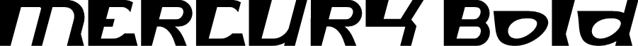 MERCURY Bold