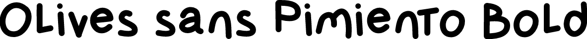 OlivessansPimientoBold