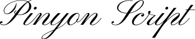 Pinyon Script