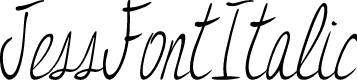 JessFontItalic