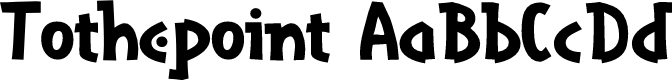Tothepoint  ExtraBold