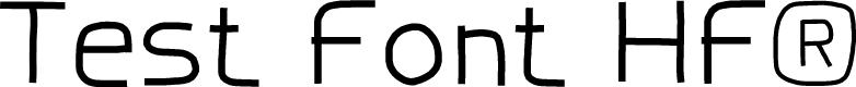 TestFontHF