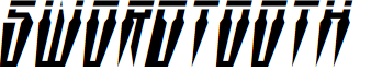Swordtooth Laser Italic