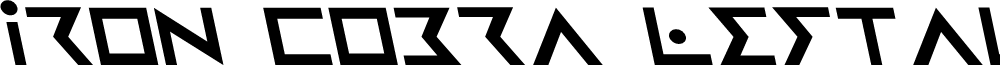 Iron Cobra Leftalic