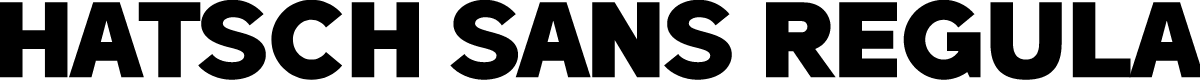 Hatsch Sans PERSONAL USE ONLY Regular
