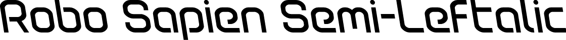 Robo Sapien Semi-Leftalic