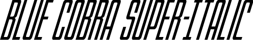 Blue Cobra Super-Italic