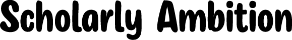 Scholarly Ambition Regular