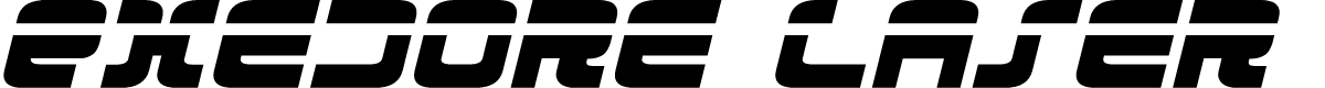 Exedore Laser Italic